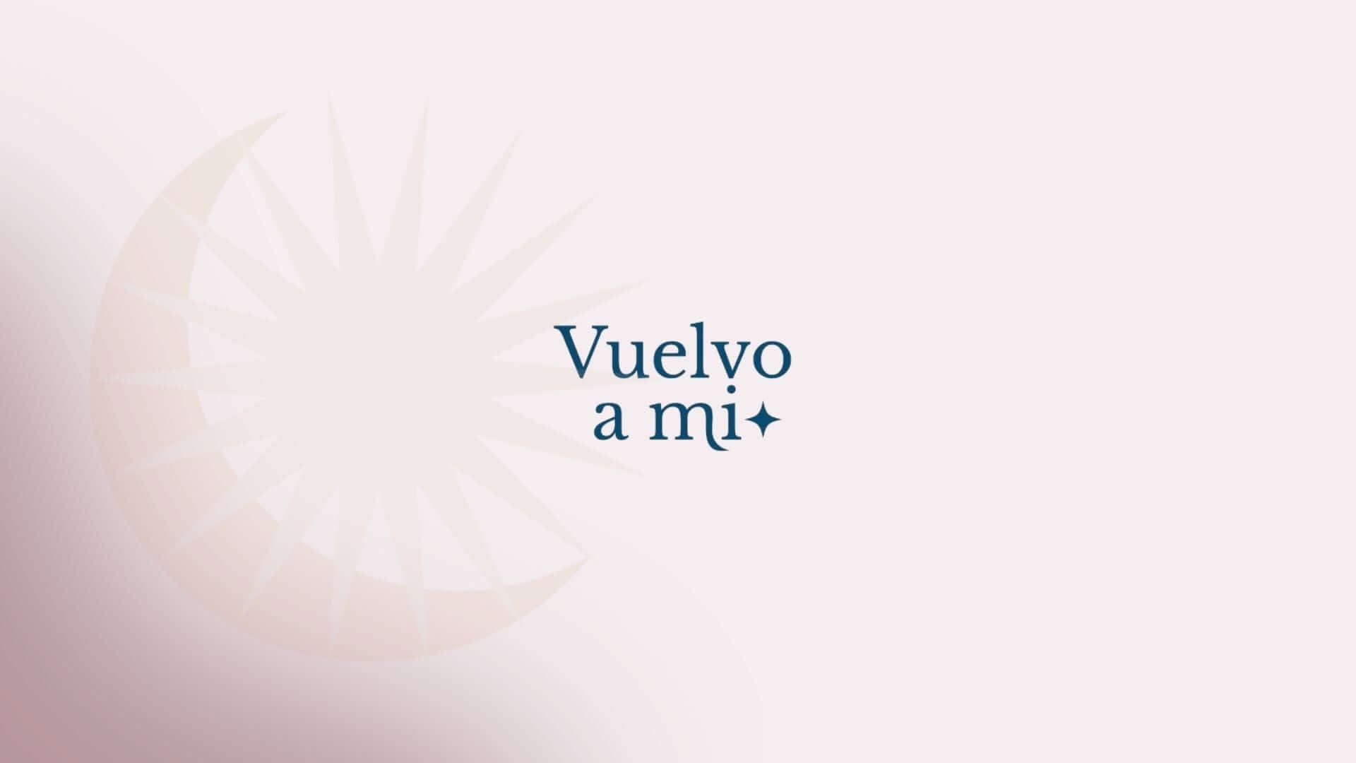 Logo del programa de acompañamiento emocional para mujeres Vuelvo a Mí con fondo claro.